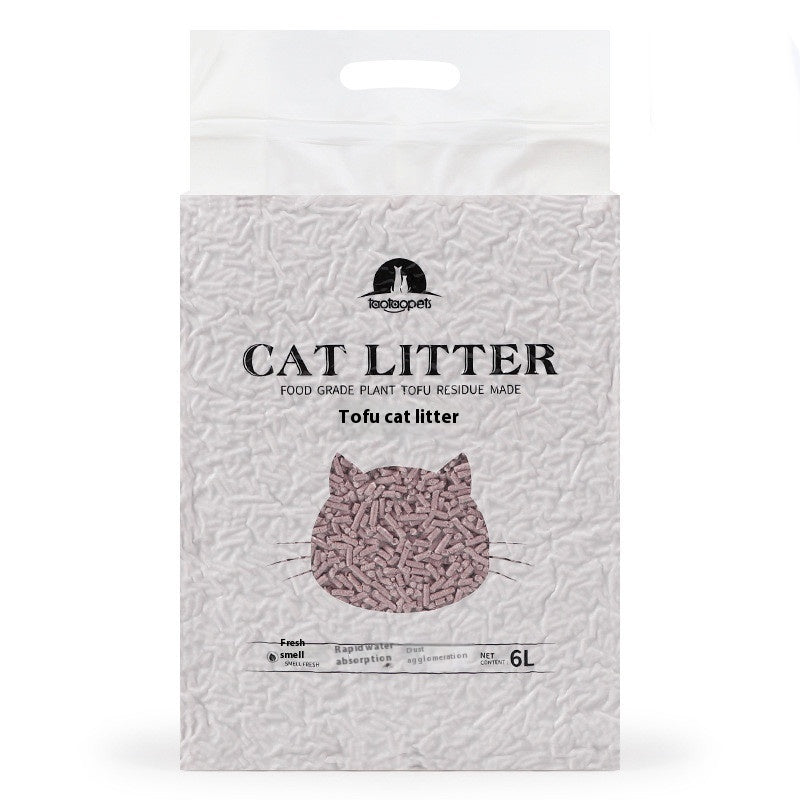 Green Tea Flavour Biodegradable Plant Cat Litter